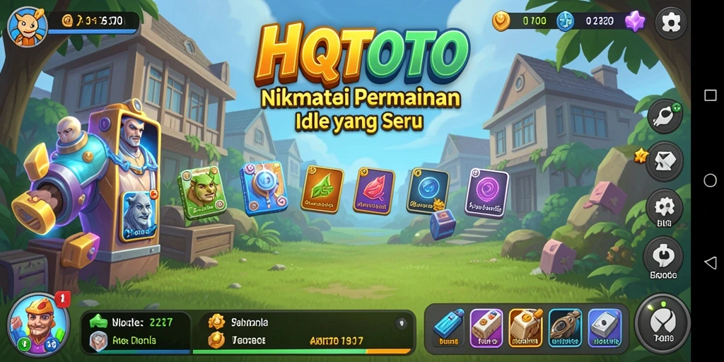 Tampilan gameplay HQTOTO yang menarik dan menyenangkan.