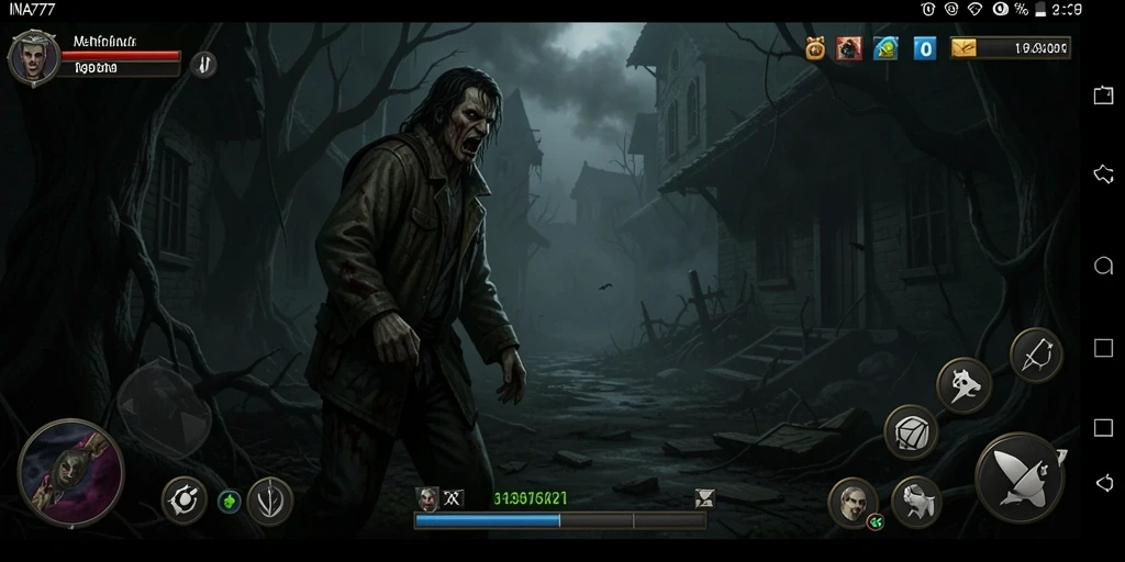 Gameplay menyeramkan dengan hantu dan kegelapan menghantui.