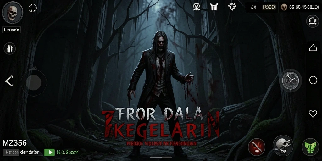 Gameplay menegangkan MZ356 yang penuh dengan teror.
