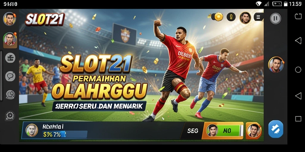 Screenshot utama menampilkan gameplay seru dalam SLOT21 dengan grafik menawan.